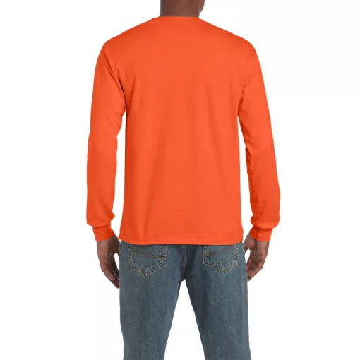 Uniszex póló Gildan GI2400 Ultra Cotton Felnőtt Hosszú Ujjú póló -3XL, Orange