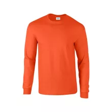 Uniszex póló Gildan GI2400 Ultra Cotton Felnőtt Hosszú Ujjú póló -3XL, Orange