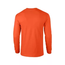 Uniszex póló Gildan GI2400 Ultra Cotton Felnőtt Hosszú Ujjú póló -3XL, Orange