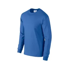 Uniszex póló Gildan GI2400 Ultra Cotton Felnőtt Hosszú Ujjú póló -3XL, Royal