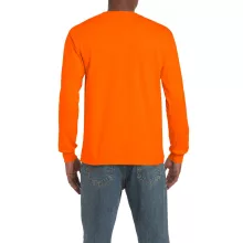 Uniszex póló Gildan GI2400 Ultra Cotton Felnőtt Hosszú Ujjú póló -S, S.Orange
