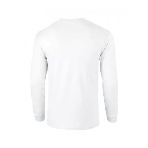Uniszex póló Gildan GI2400 Ultra Cotton Felnőtt Hosszú Ujjú póló -3XL, White