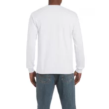 Uniszex póló Gildan GI2400 Ultra Cotton Felnőtt Hosszú Ujjú póló -4XL, White