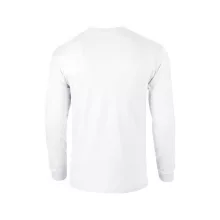 Uniszex póló Gildan GI2400 Ultra Cotton Felnőtt Hosszú Ujjú póló -5XL, White