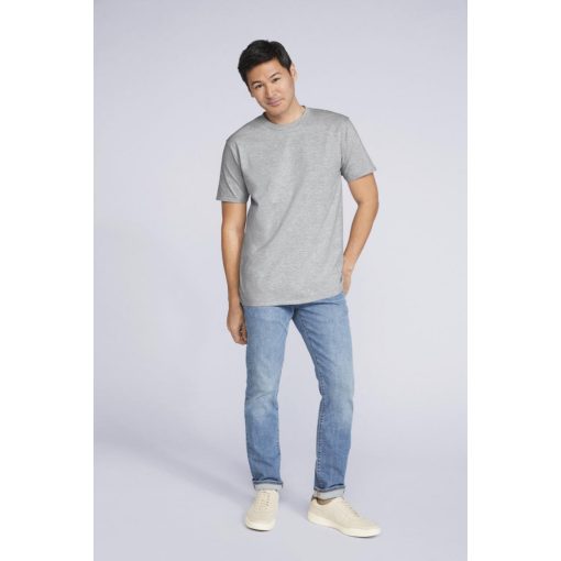 Uniszex póló Gildan GI4100 premium Cotton Felnőtt póló -M, Charcoal