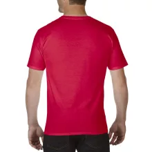 Férfi póló Gildan GI41V00 premium Cotton Felnőtt v-nyakú póló -S, Red
