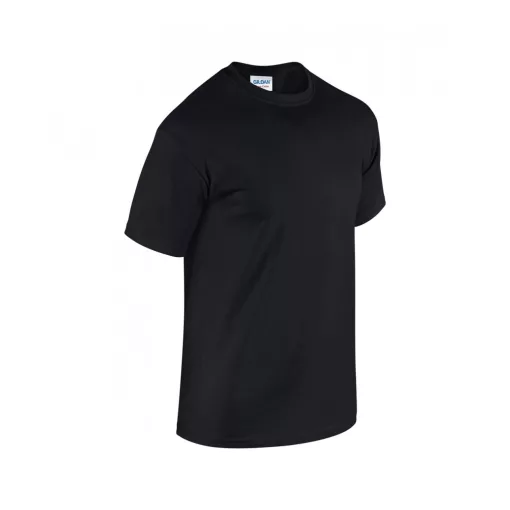 Uniszex póló Gildan GI5000 Heavy Cotton Felnőtt póló -4XL, Black