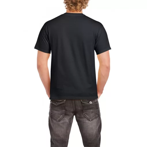 Uniszex póló Gildan GI5000 Heavy Cotton Felnőtt póló -5XL, Black