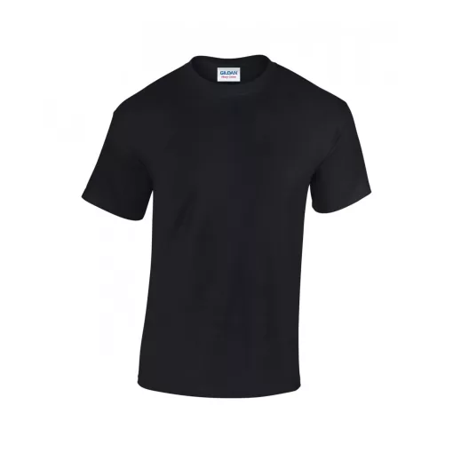 Uniszex póló Gildan GI5000 Heavy Cotton Felnőtt póló -5XL, Black