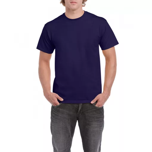 Uniszex póló Gildan GI5000 Heavy Cotton Felnőtt póló -L, Cobalt