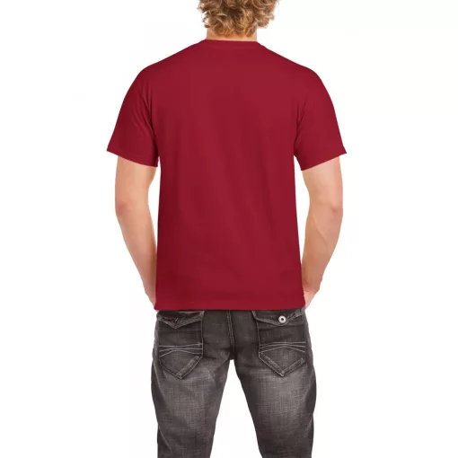 Uniszex póló Gildan GI5000 Heavy Cotton Felnőtt póló -S, Cardinal Red