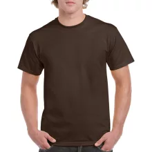 Uniszex póló Gildan GI5000 Heavy Cotton Felnőtt póló -L, Dark Chocolate