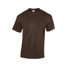 Uniszex póló Gildan GI5000 Heavy Cotton Felnőtt póló -L, Dark Chocolate