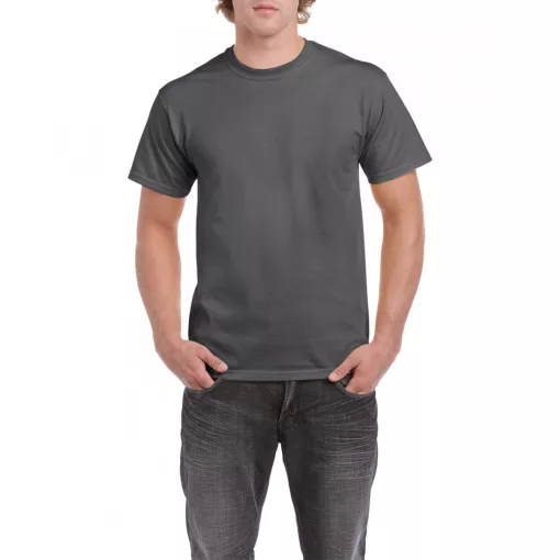 Uniszex póló Gildan GI5000 Heavy Cotton Felnőtt póló -3XL, Dark Heather