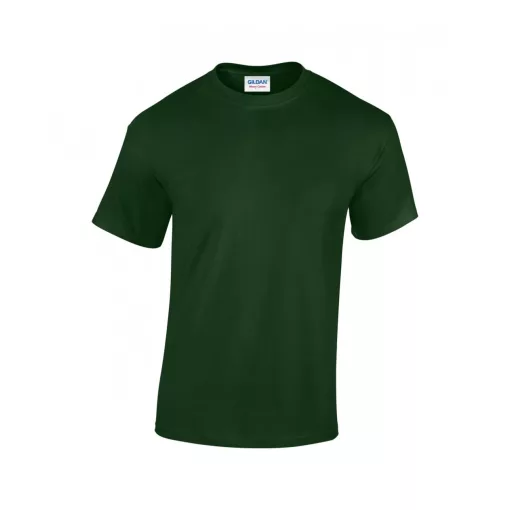 Uniszex póló Gildan GI5000 Heavy Cotton Felnőtt póló -5XL, Forest Green