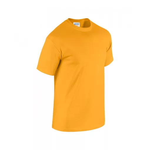 Uniszex póló Gildan GI5000 Heavy Cotton Felnőtt póló -L, Gold