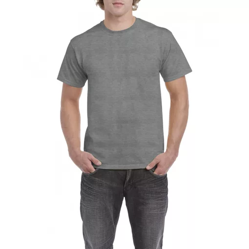 Uniszex póló Gildan GI5000 Heavy Cotton Felnőtt póló -2XL, Graphite Heather