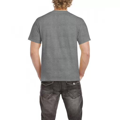 Uniszex póló Gildan GI5000 Heavy Cotton Felnőtt póló -3XL, Graphite Heather