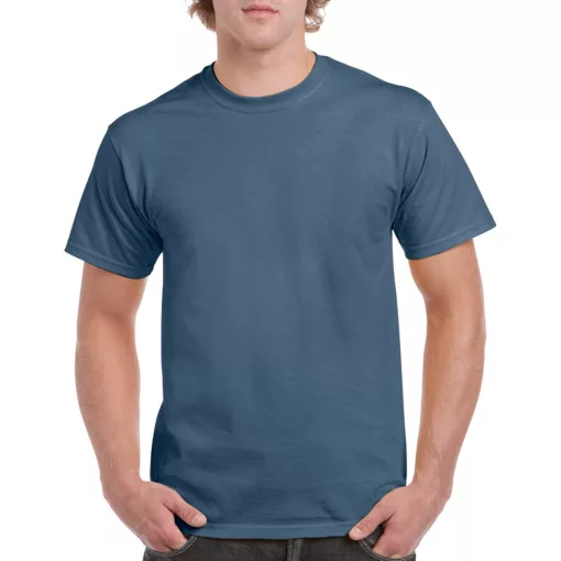 Uniszex póló Gildan GI5000 Heavy Cotton Felnőtt póló -XL, Indigo Blue