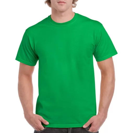 Uniszex póló Gildan GI5000 Heavy Cotton Felnőtt póló -S, Irish Green
