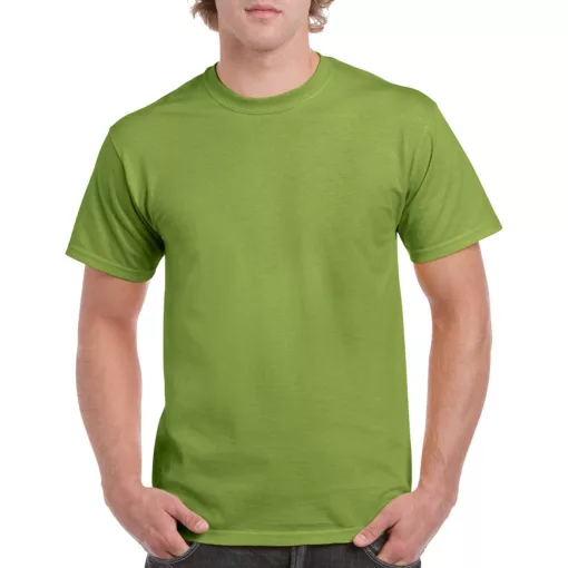 Uniszex póló Gildan GI5000 Heavy Cotton Felnőtt póló -4XL, Kiwi