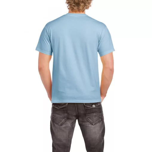 Uniszex póló Gildan GI5000 Heavy Cotton Felnőtt póló -2XL, Light Blue