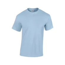 Uniszex póló Gildan GI5000 Heavy Cotton Felnőtt póló -S, Light Blue