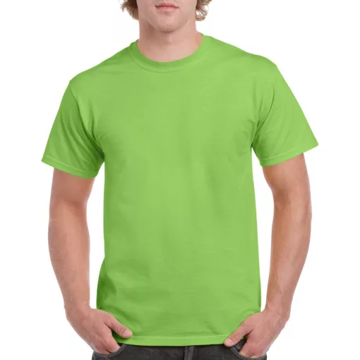 Uniszex póló Gildan GI5000 Heavy Cotton Felnőtt póló -2XL, Lime