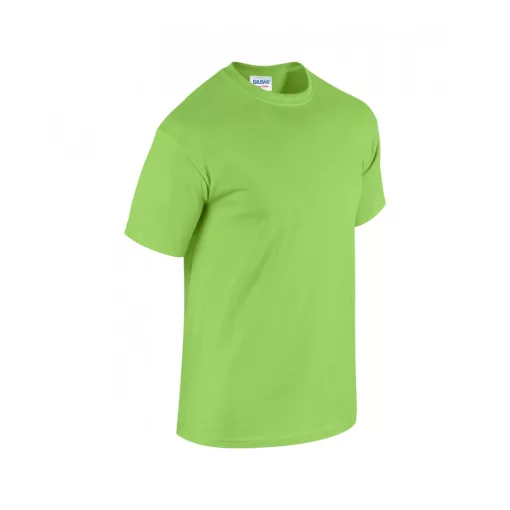 Uniszex póló Gildan GI5000 Heavy Cotton Felnőtt póló -4XL, Lime