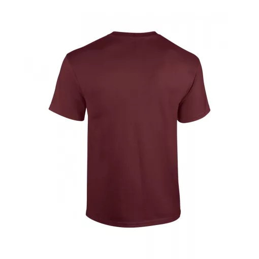 Uniszex póló Gildan GI5000 Heavy Cotton Felnőtt póló -XL, Maroon
