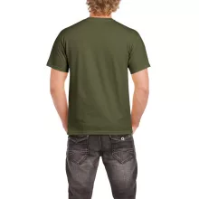 Uniszex póló Gildan GI5000 Heavy Cotton Felnőtt póló -5XL, Military Green