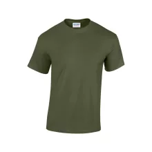 Uniszex póló Gildan GI5000 Heavy Cotton Felnőtt póló -M, Military Green