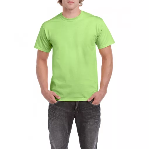 Uniszex póló Gildan GI5000 Heavy Cotton Felnőtt póló -3XL, Mint Green