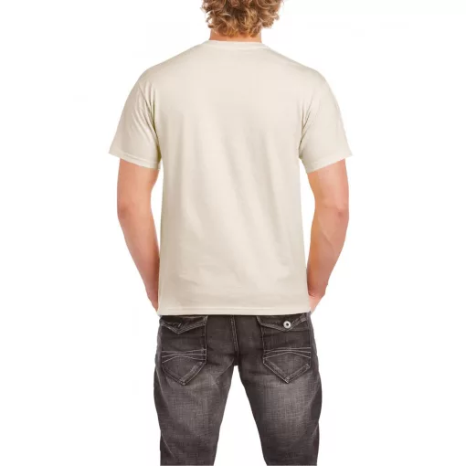 Uniszex póló Gildan GI5000 Heavy Cotton Felnőtt póló -5XL, Natural