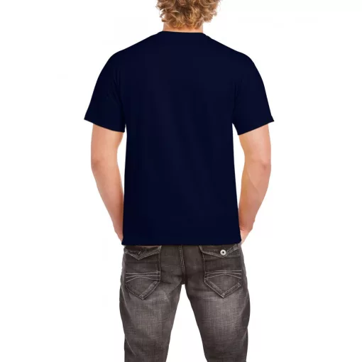 Uniszex póló Gildan GI5000 Heavy Cotton Felnőtt póló -4XL, Navy