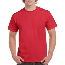 Uniszex póló Gildan GI5000 Heavy Cotton Felnőtt póló -S, Red