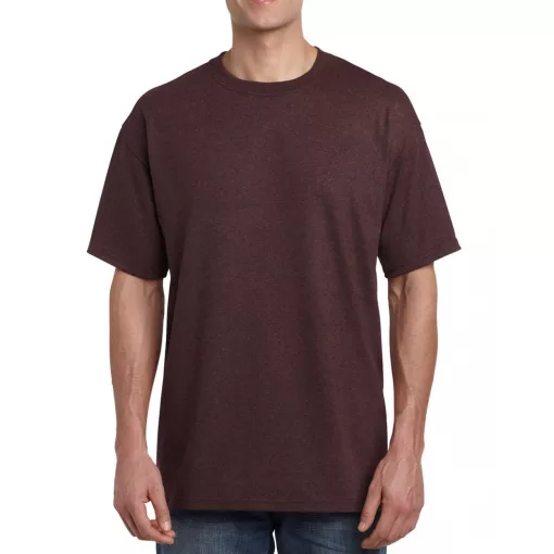 Uniszex póló Gildan GI5000 Heavy Cotton Felnőtt póló -M, Russet