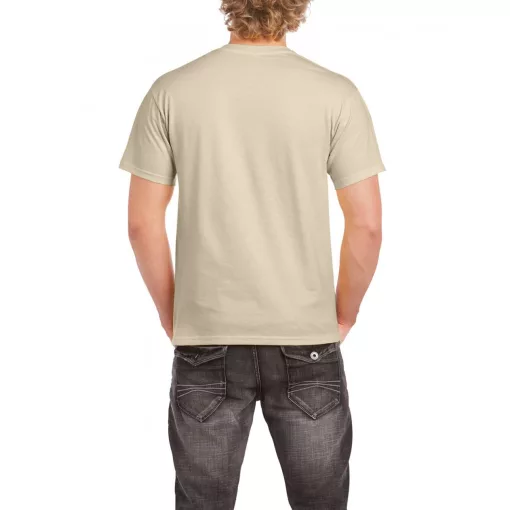 Uniszex póló Gildan GI5000 Heavy Cotton Felnőtt póló -L, Sand