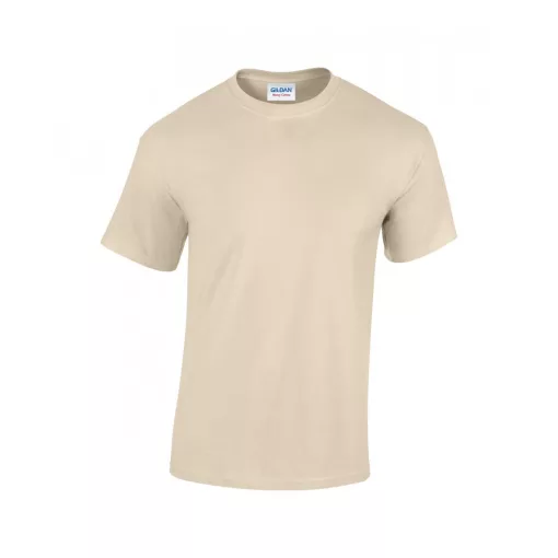 Uniszex póló Gildan GI5000 Heavy Cotton Felnőtt póló -L, Sand