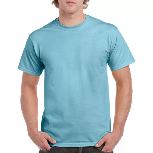 Uniszex póló Gildan GI5000 Heavy Cotton Felnőtt póló -2XL, Sky