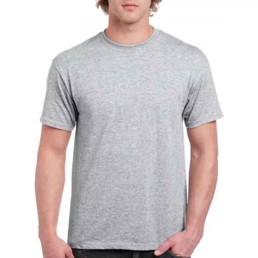 Uniszex póló Gildan GI5000 Heavy Cotton Felnőtt póló -5XL, Sport Grey