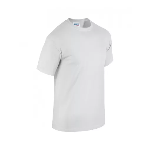 Uniszex póló Gildan GI5000 Heavy Cotton Felnőtt póló -4XL, White