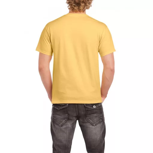 Uniszex póló Gildan GI5000 Heavy Cotton Felnőtt póló -XL, Yellow Haze