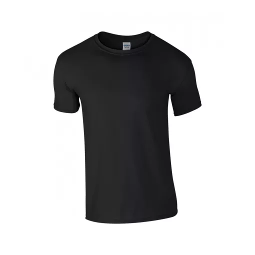 Uniszex póló Gildan GI64000 Softstyle Felnőtt póló -M, Black