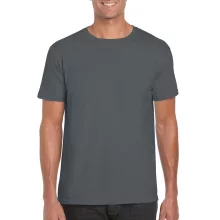 Uniszex póló Gildan GI64000 Softstyle Felnőtt póló -M, Charcoal