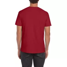 Uniszex póló Gildan GI64000 Softstyle Felnőtt póló -M, Cardinal Red