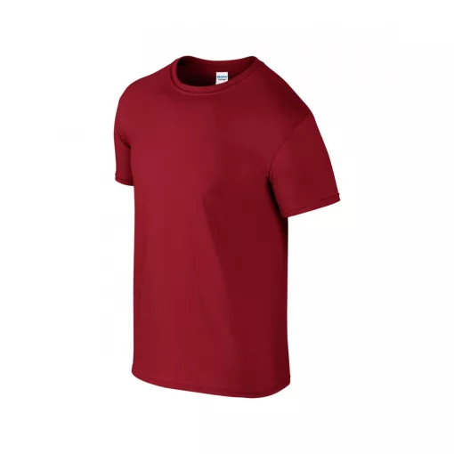 Uniszex póló Gildan GI64000 Softstyle Felnőtt póló -M, Cardinal Red