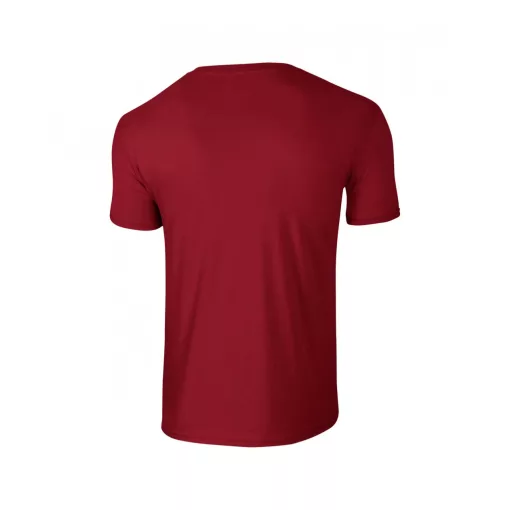 Uniszex póló Gildan GI64000 Softstyle Felnőtt póló -M, Cardinal Red