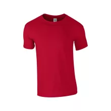 Uniszex póló Gildan GI64000 Softstyle Felnőtt póló -M, Cherry Red