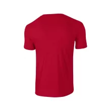 Uniszex póló Gildan GI64000 Softstyle Felnőtt póló -M, Cherry Red